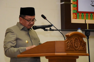  Wabup Rosman Malomo Curhat di Rapat Paripurna